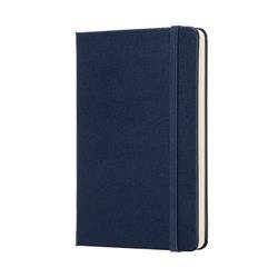Notes MOLESKINE Classic P (9x14 cm) gładki, twarda oprawa,sapphire blue, 192 strony, niebieski
