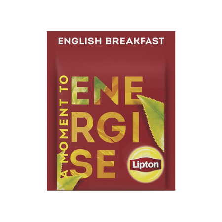 Herbata LIPTON Feel Good Selection, Energise, English Breakfast, 25 kopert