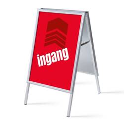 Kundenstopper A1 Komplettset Eingang Rot Niederländisch