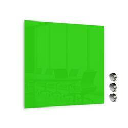 TABLICA SZKLANA MAGNETYCZNA 1000X1000MMZIELONA (064)