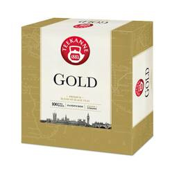 Herbata czarna TEEKANNE Gold, 100 torebek, 200 g, z zawieszką