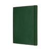 Notes MOLESKINE Classic XL (19x25cm), w gładki, miękka oprawa, myrtle green, 192 strony, zielony