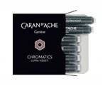 Naboje CARAN D'ACHE Chromatics Ultra Violet, 6szt., fioletowe