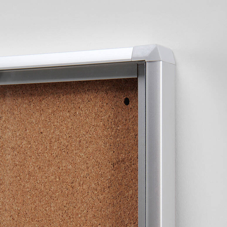 Cork Indoor Lockable Showcase Economy 9x A4