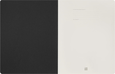 Zeszyt MOLESKINE Student Cahier, XXL, gładki, 21,6x27,9cm, czarny