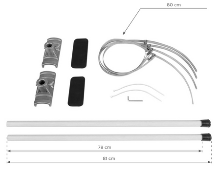 Maszt Avenue XL - pojedynczy
