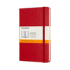 Notes MOLESKINE Classic M, 11,5x18 cm, w linie, twarda oprawa, scarlet red, 208 stron, czerwony