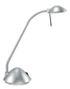 Lampka halogenowa na biurko MAULarc, 20W, srebrna