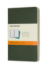 Zestaw 3 zeszytów MOLESKINE Cahier Journals, P, 9x14cm, w linie, 64 strony, myrtle green