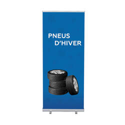 Roll-Banner Budget 85 Komplettset Winterreifen Französisch