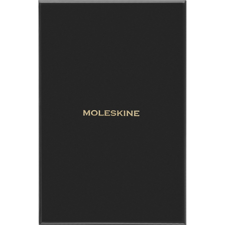 Notes MOLESKINE Pro Boa, synt. skóra węża, w linie, edycja limitowana, w pudełku, czarny