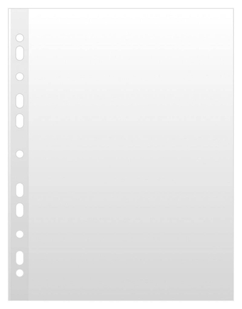 Koszulki na dokumenty DONAU, PP, A4, krystal, 50mikr., 100szt.