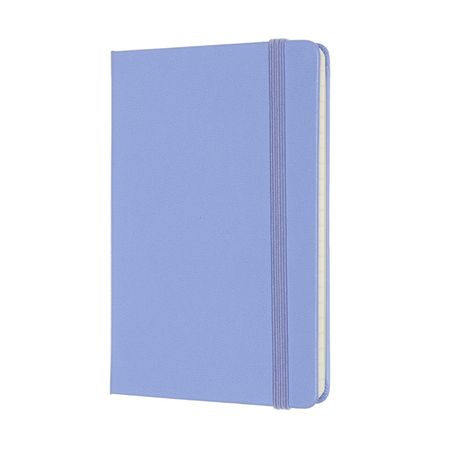 Notes MOLESKINE Classic P (9x14cm), w linie, twarda oprawa, 192 strony, hydrangea blue