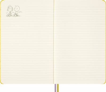 Notes MOLESKINE Peanuts Patty 2025, L, 13x21cm, w linie, edycja limitowana