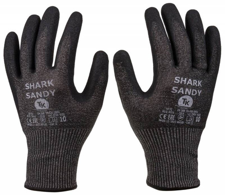 Rękawice TK SHARK, antyprzecięciowe, rozm. 11, sandy