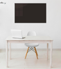 Magnetic glass board 200x100 cm BLACK