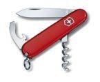 Scyzoryk VICTORINOX 0.3303 Waiter, celidor, 84mm, czerwony