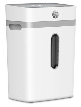 Niszczarka HP ONESHRED 12CC, ścinki, P-4, 12 kart., 23l, jasnoszara