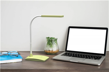 LAMPA BIURKOWA LED MAULpearly, możliwość regulacji światła LIMONKOWA