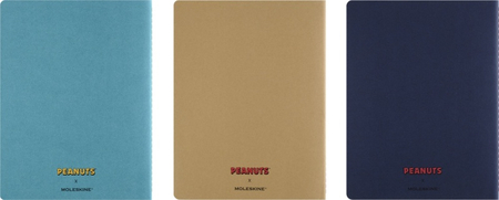 Zestaw 3 zeszytów MOLESKINE Peanuts Bundle 2025, XL, 19x25cm, w linie, edycja limitowana