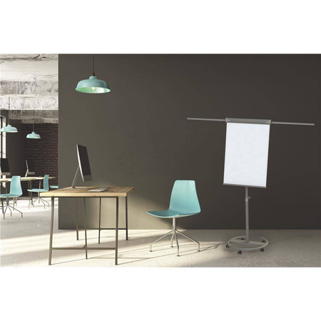 Flipchart mobilny circle MEMOBE, suchościeralny magnetyczny TERRA MF004