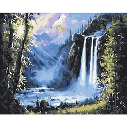 Malowanie po numerach BRUSHME, 40x50 cm, magia przyrody, 1 szt.