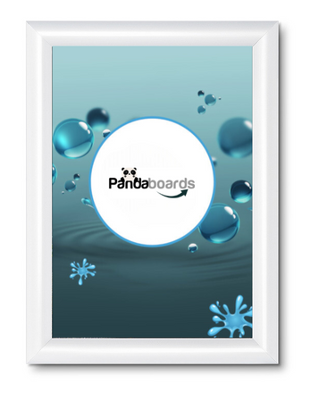 Rama zatrzaskowa 25mm, prosty narożnik 