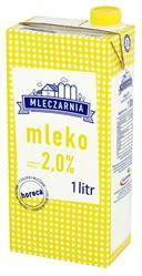 Mleko UHT MLECZARNIA 2%, 1 l