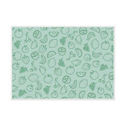 Placemat Fruits Abstract Green