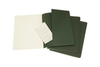 Zestaw 3 zeszytów MOLESKINE Cahier, XL, 19x25cm, gładki, 120 stron, myrtle green