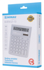Kalkulator biurowy DONAU TECH, 12-cyfr. wyświetlacz, wym. 190x143x40 mm, srebrny