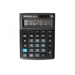 KALKULATOR BIURKOWY COMPACT MC 10, 10-POZYCYJNY, CZARNY MAUL