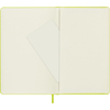 Notes MOLESKINE Classic L (13x21cm), w linie, twarda oprawa, 240 stron, lemon green