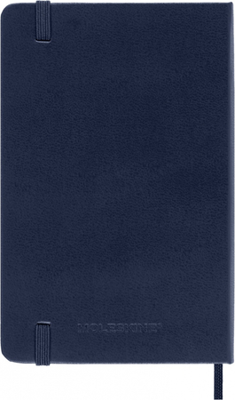 Kalendarz dzienny MOLESKINE 2026, 12M, P, twarda oprawa, 9x14cm, sapphire blue