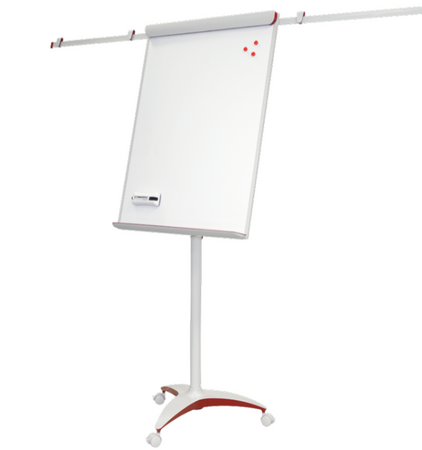 Flipchart TF18 Office Pro mobilny z ramionami - RED