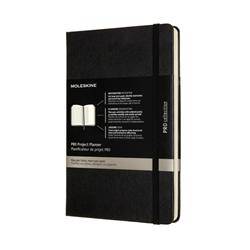 Notes MOLESKINE PRO Project Planner L (13x21 cm) twarda oprawa, czarny