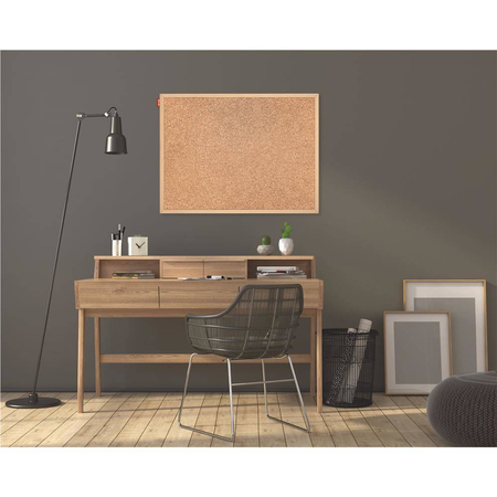 Tablica korkowa z ramie drewnianej