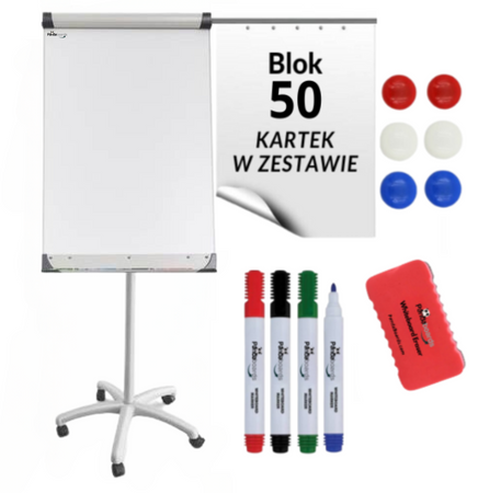 Flipchart Office mobilny z ramionami na blok