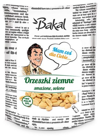 Orzechy ziemne prażone solone BAKAL Vintage, 150g