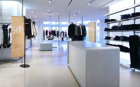 Indoor Flagpole Druck Doppelseitig 58 x 190 cm