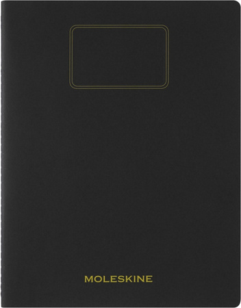 Zeszyt MOLESKINE Student Cahier, XXL, w linie, 21,6x27,9cm, czarny