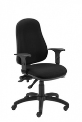 Fotel biurowy OFFICE PRODUCTS Thassos, czarny, 23023511-05