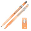 Zestaw długopis 849 i ołówek 844 CARAN D'ACHE Sunset Sky, w etui, pomarańczowy