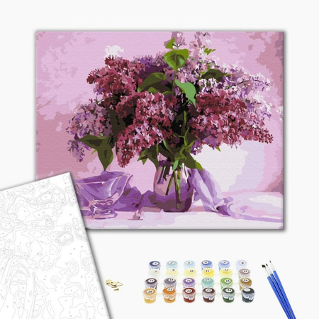 Malowanie po numerach BRUSHME, 40x50 cm, ulubiony bez, 1 szt., w pudełku