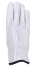 Rękawice robocze DONAU SAFETY DS-DRIVCOW, driver, skóra bydlęca, rozm. 8/M, białe