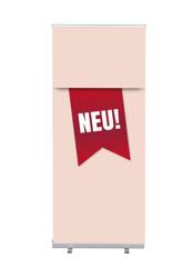 Roll-Banner Budget 85 Komplettset Neu Rot Deutsch