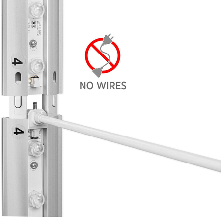 LED BOX 100x230 - wersja 2.0 w torbie na kó³kach