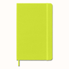 Notes MOLESKINE Classic L (13x21cm), w linie, twarda oprawa, 240 stron, lemon green