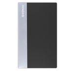 Wizytownik DONAU, PP, na 120 wizytówek, czarny