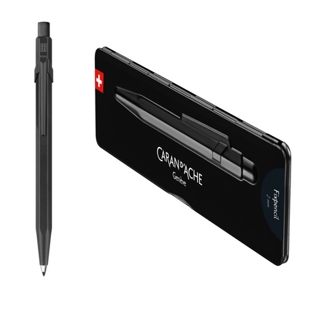 Ołówek CARAN D'ACHE Fixpencil, Black Code, 2mm, czarny